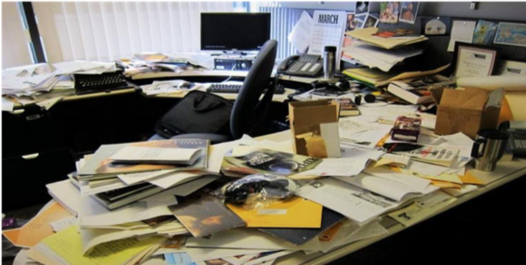When you Fail to Plan, you Plan to Fail. What does your messy desk say about you?